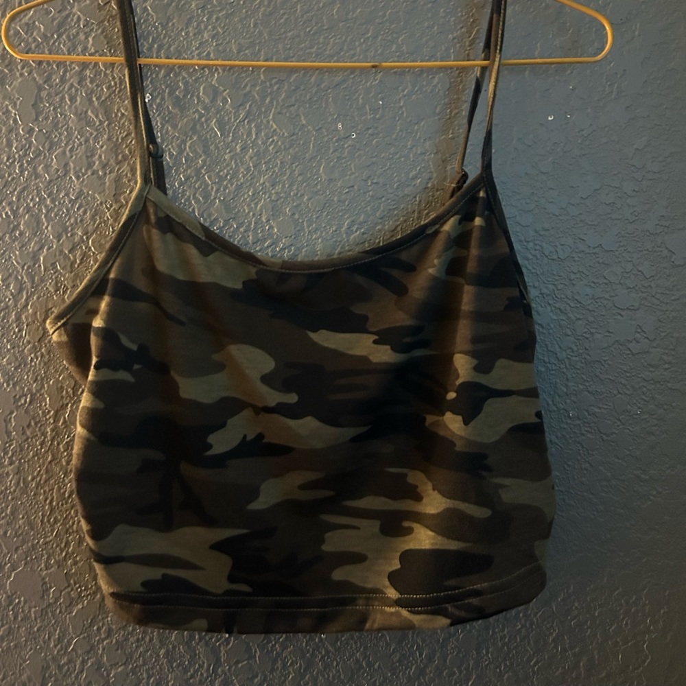 Camo Print Women's Tank Top